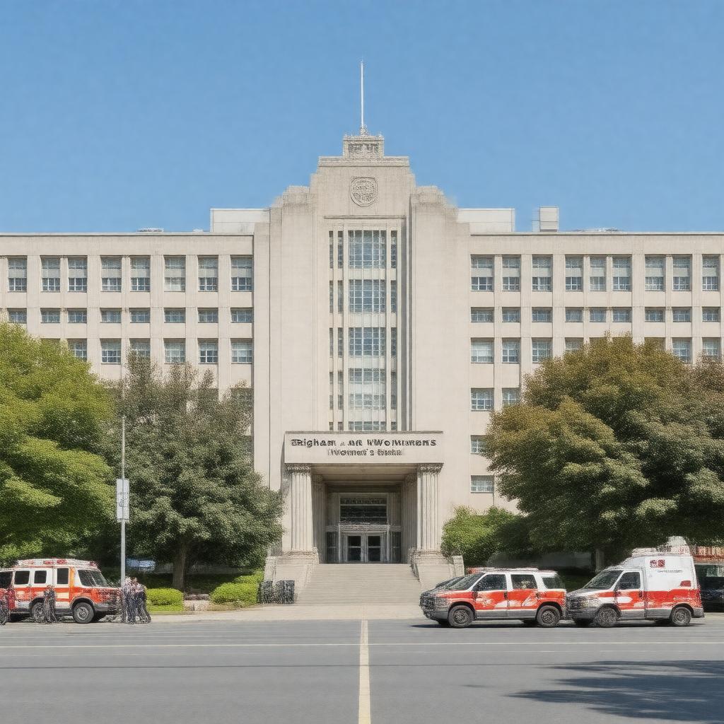 AI-created image of Brigham and Women's Hospital