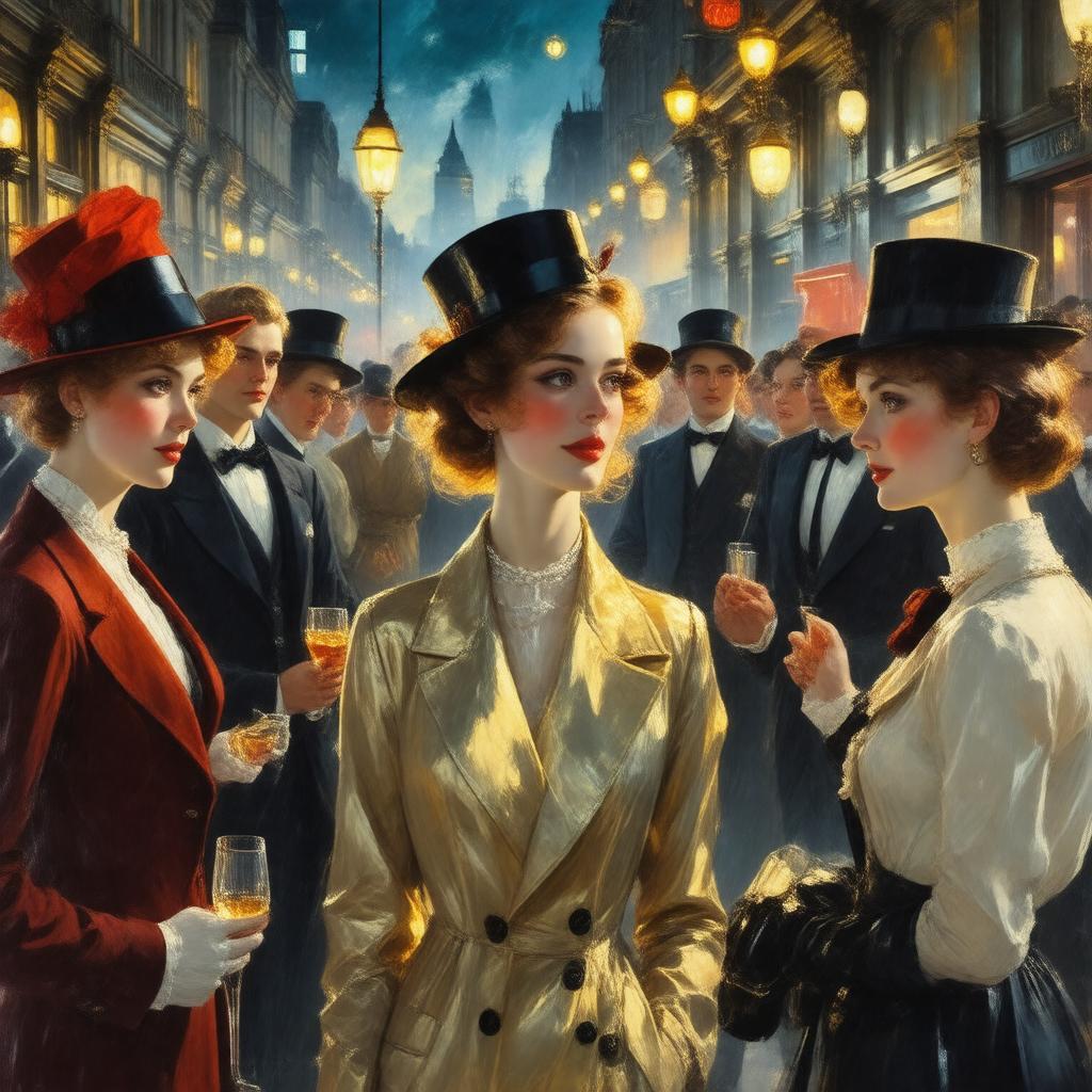 AI-created image of Bright Young Things