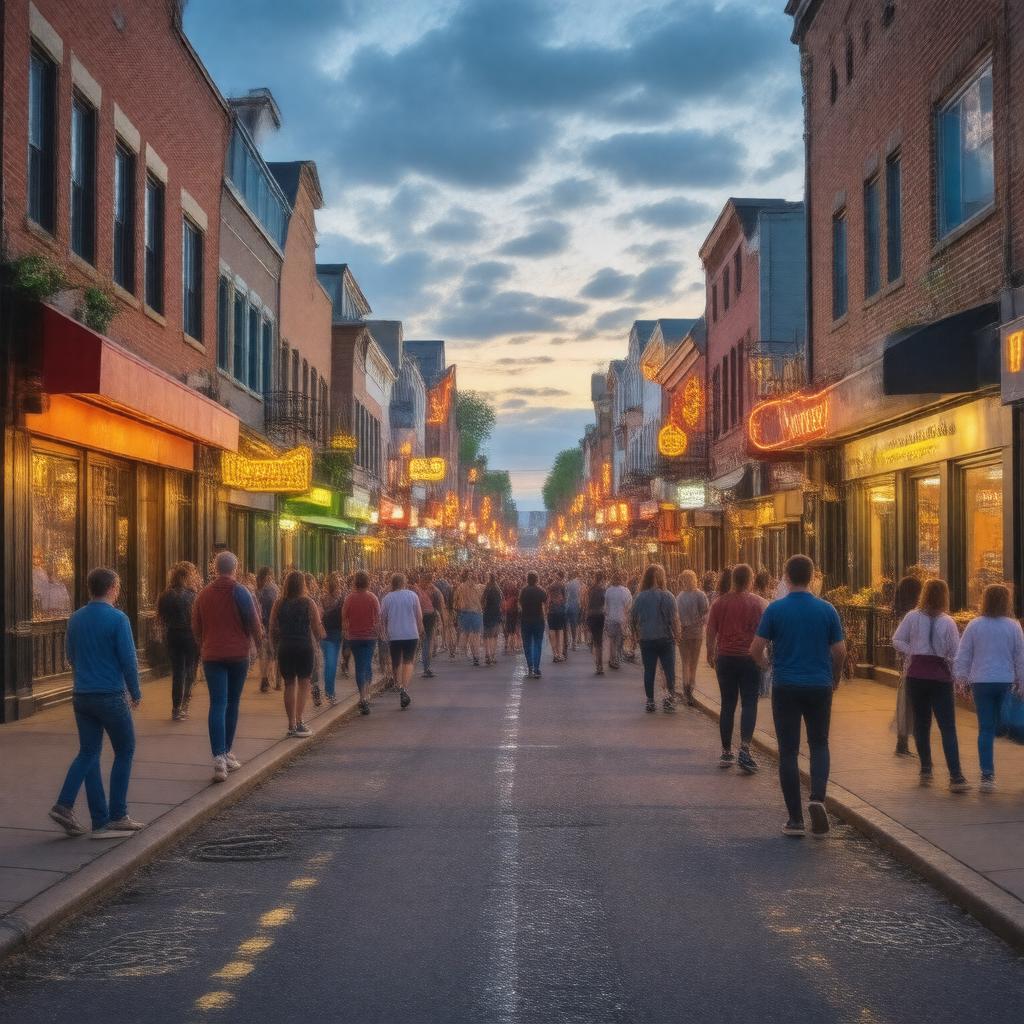 AI-created image of Brighton Avenue