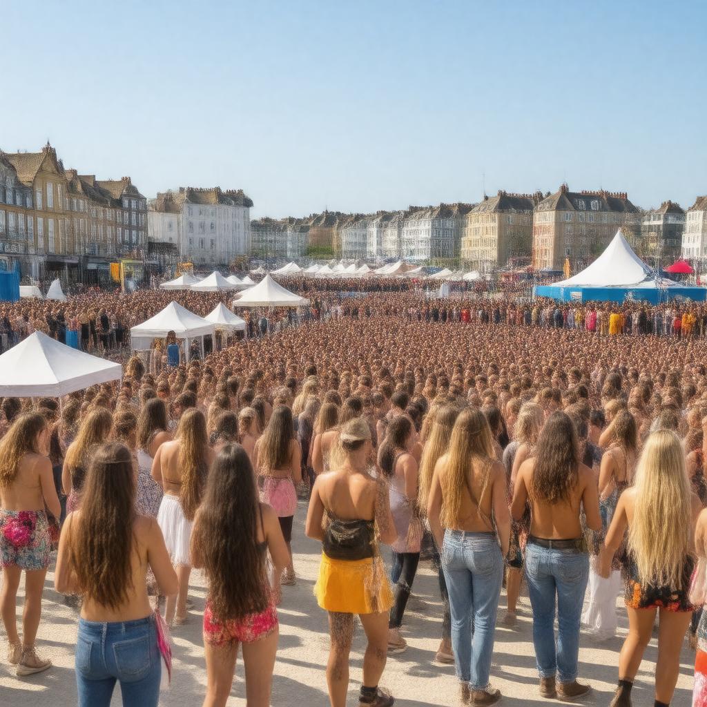 AI-created image of Brighton Festival