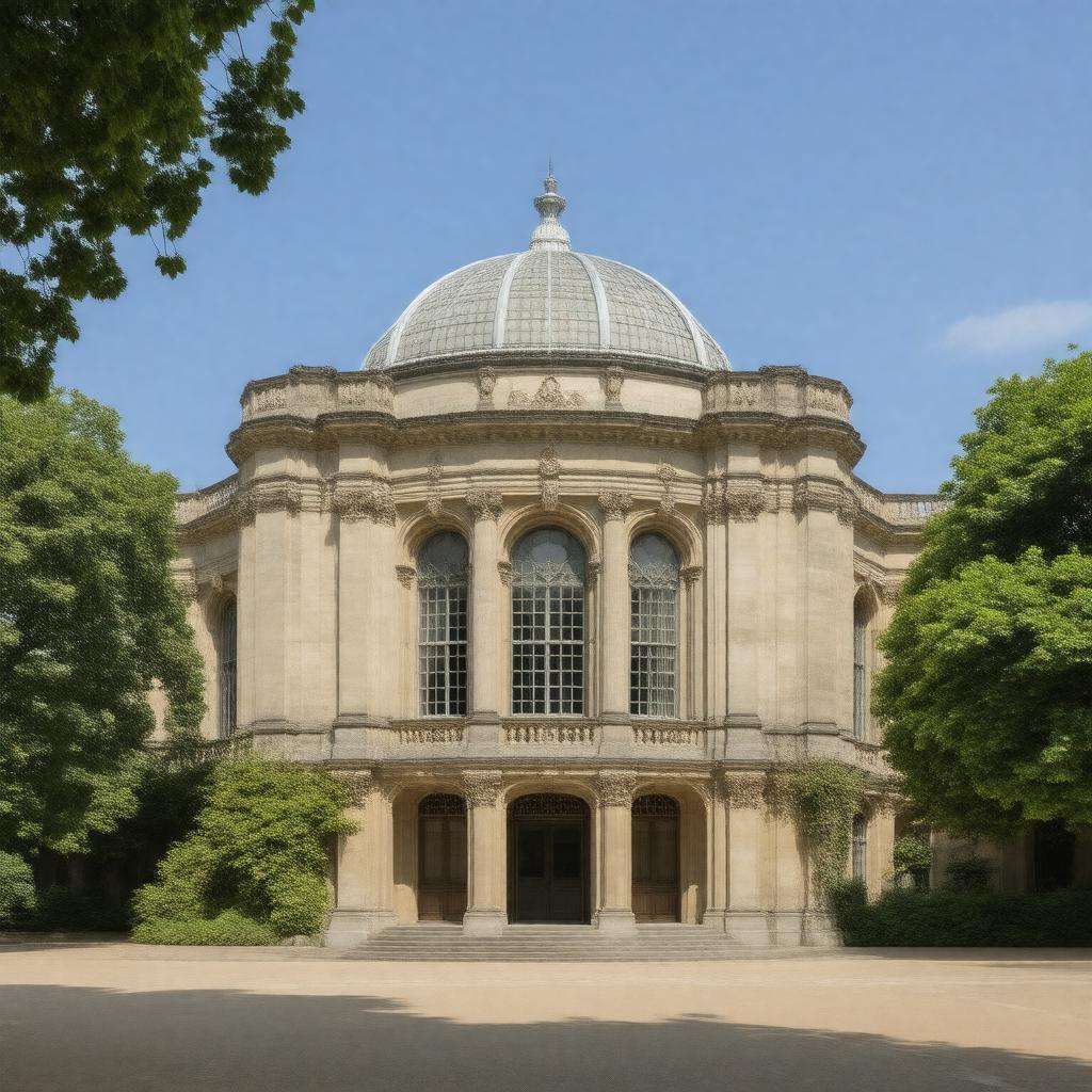 AI-created image of Brighton Museum & Art Gallery