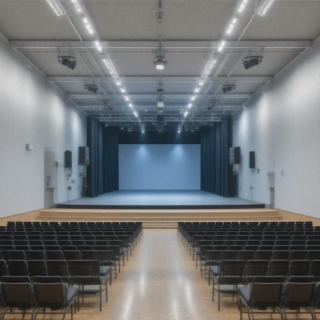 AI-created image of Brighton Music Hall