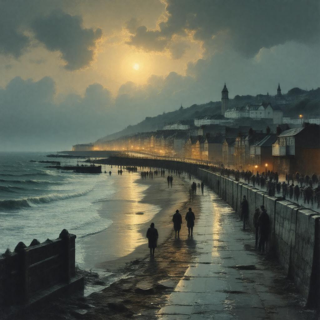 AI-created image of Brighton Rock