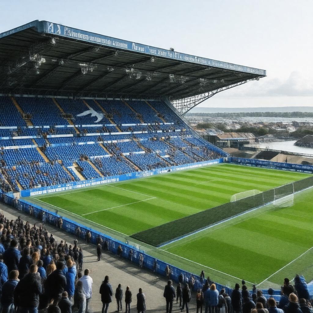 AI-created image of Brighton & Hove Albion Football Club