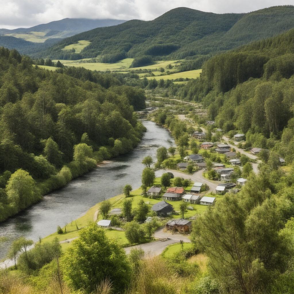 AI-created image of Brightwater, New Zealand