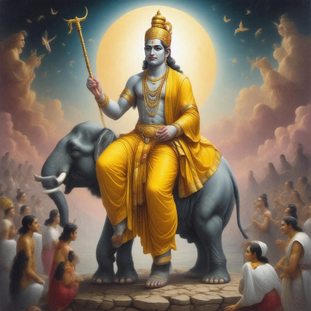 AI-created image of Brihaspati