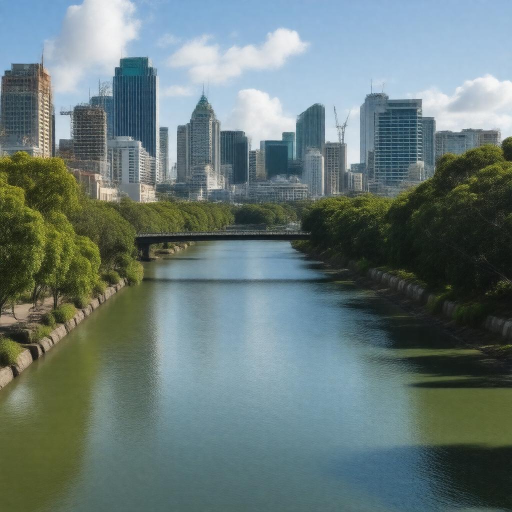 AI-created image of Brisbane