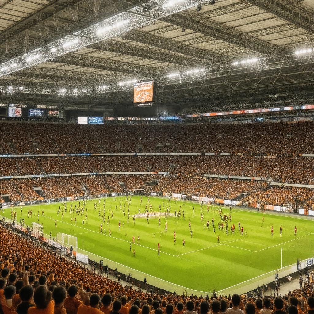 AI-created image of Brisbane Roar FC