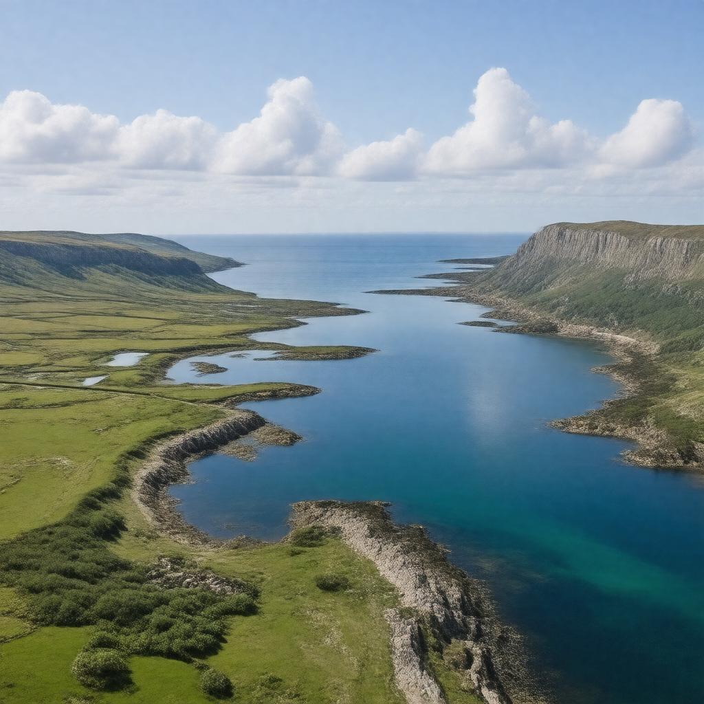 AI-created image of Bristol Channel