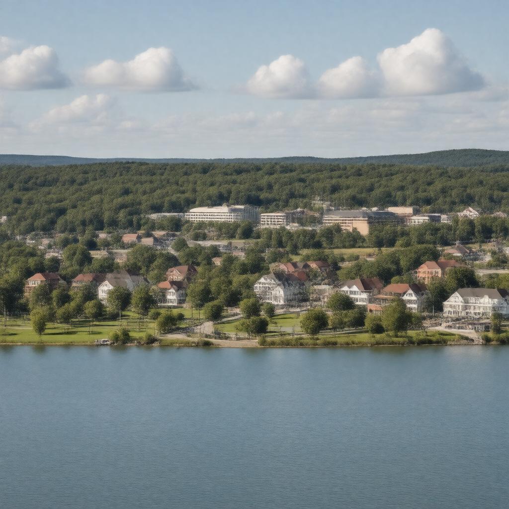 AI-created image of Bristol, Connecticut, United States