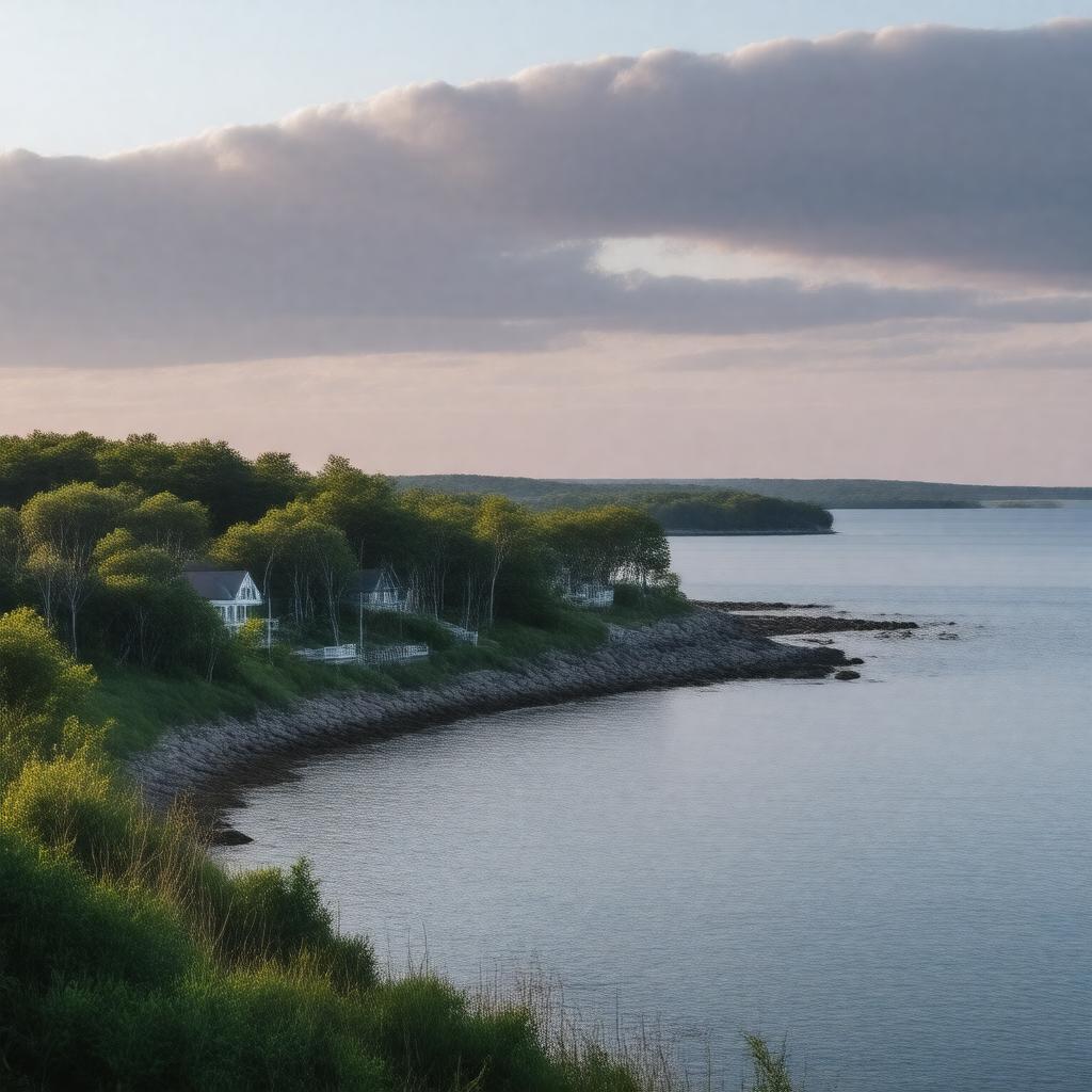 AI-created image of Bristol County, Rhode Island