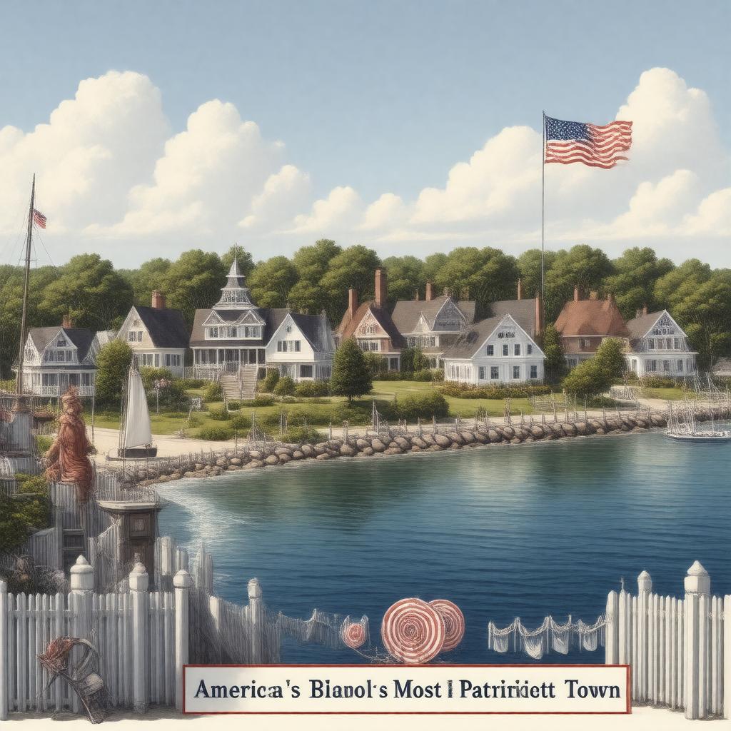 AI-created image of Bristol, Rhode Island