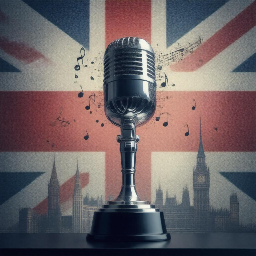 Click to view larger image AI-created image of Brit Award for British Female Solo Artist
