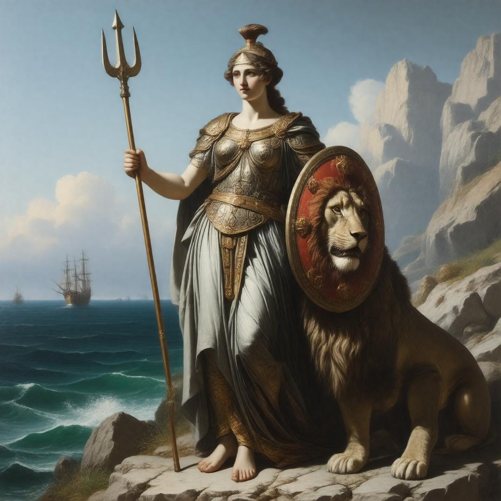 AI-created image of Britannia