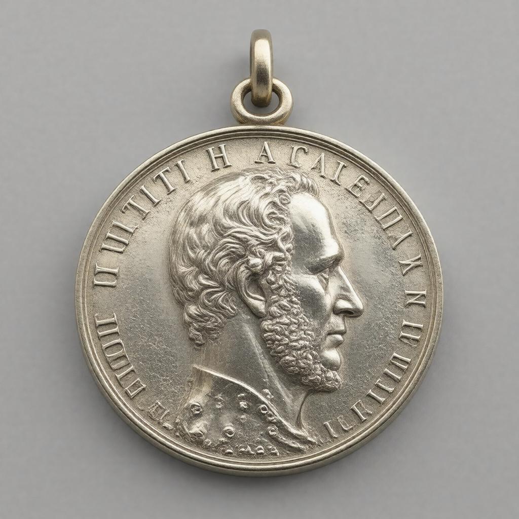 AI-created image of British Academy Medal