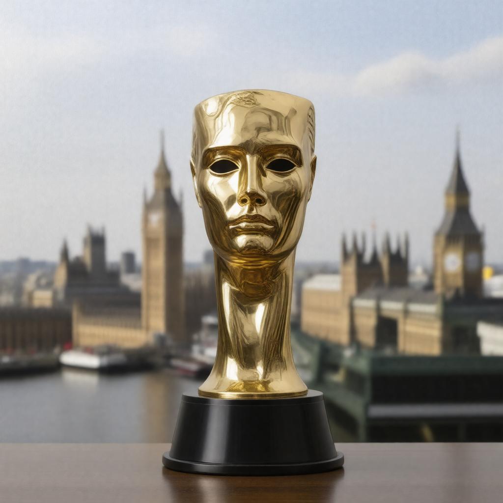 AI-created image of British Academy Television Award