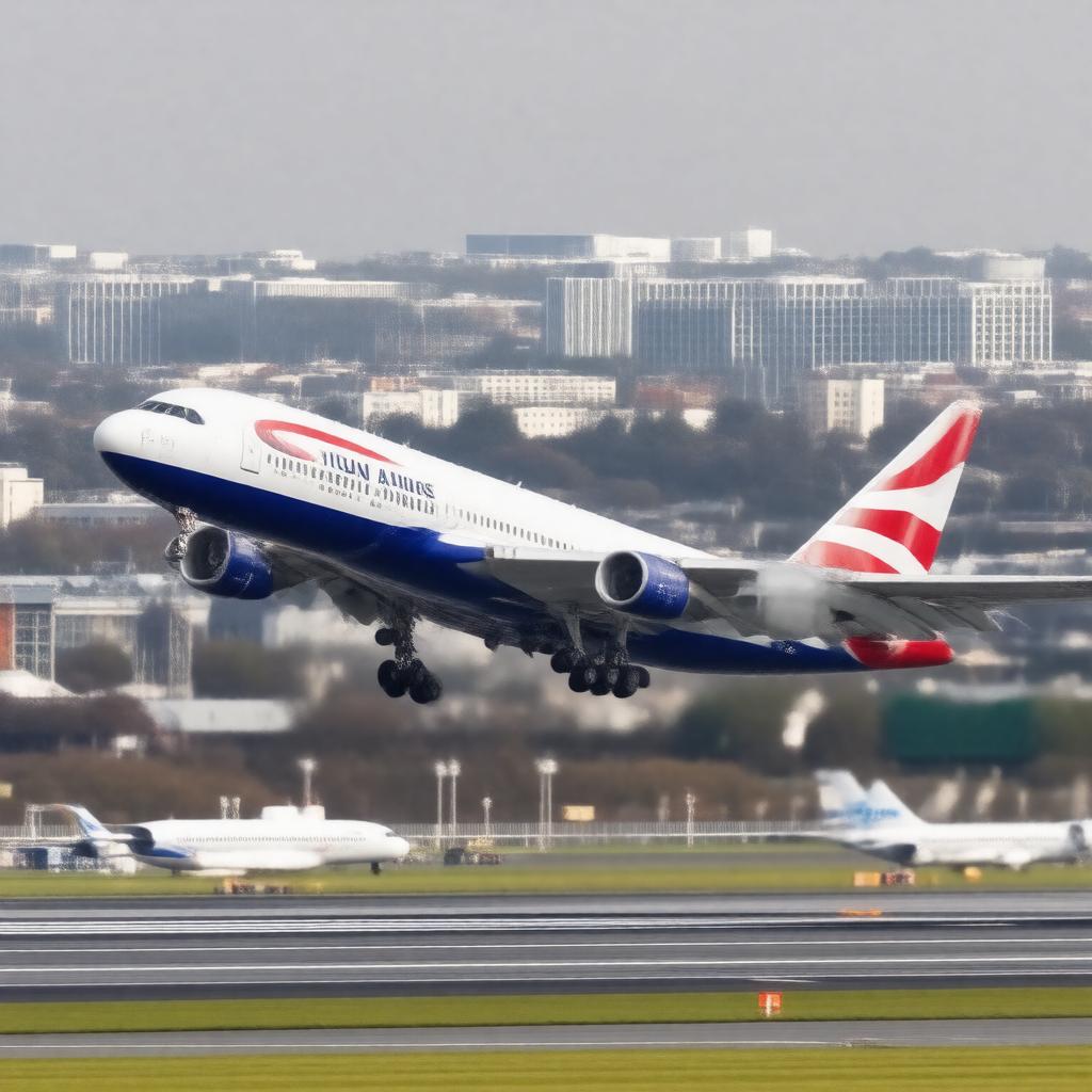 AI-created image of British Airways