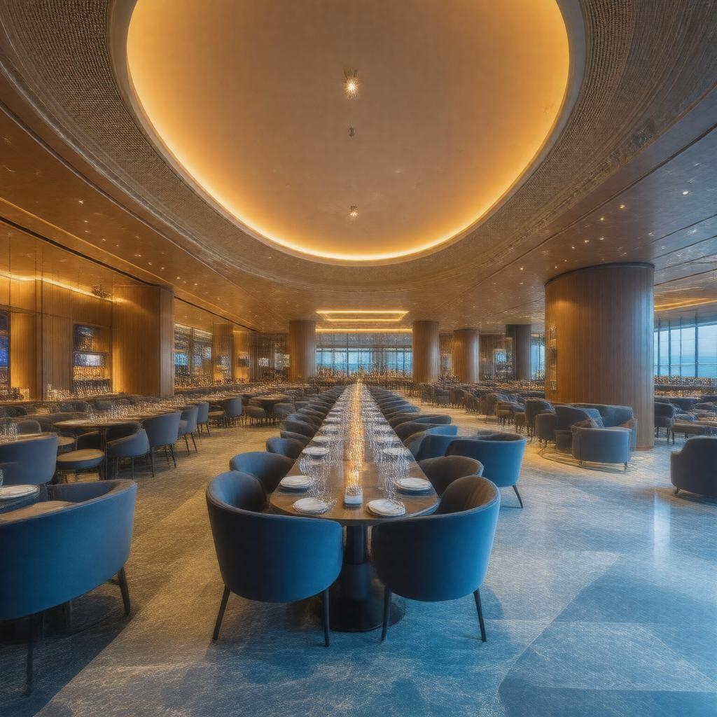 AI-created image of British Airways Concorde Room