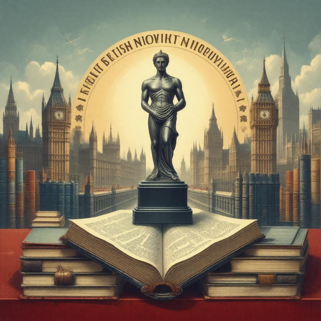 AI-created image of British Book Award