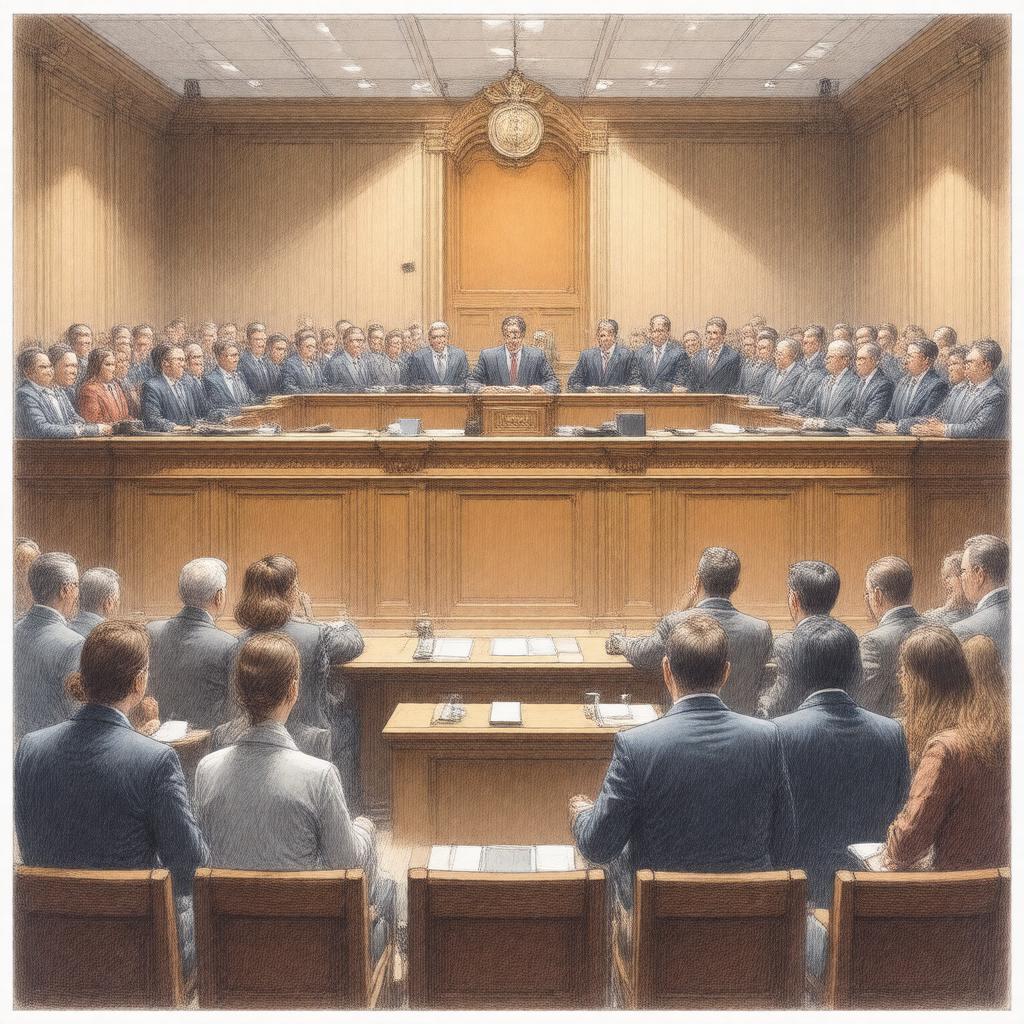 AI-created image of British Chiropractic Association libel case