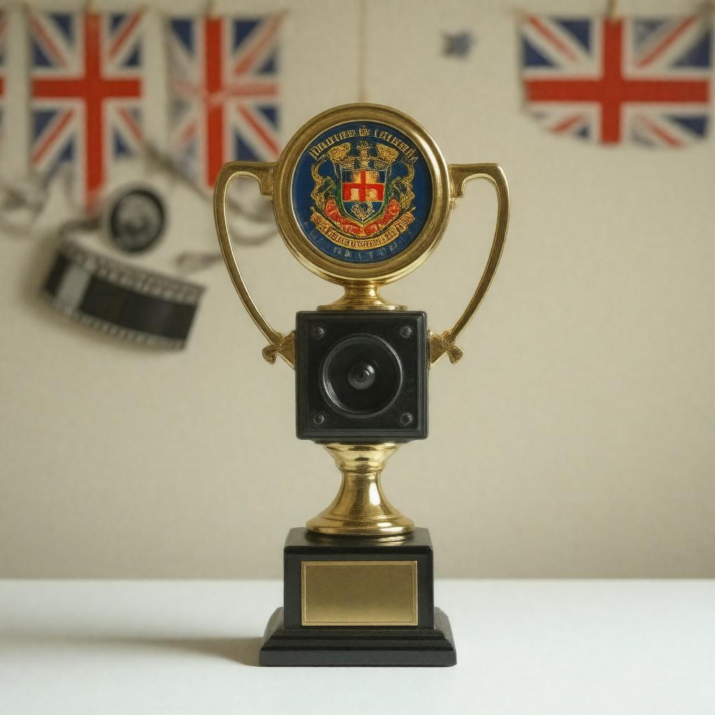 AI-created image of British Comedy Award for Best Comedy Film