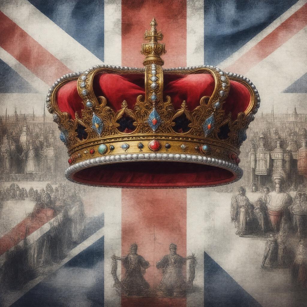 AI-created image of British Crown