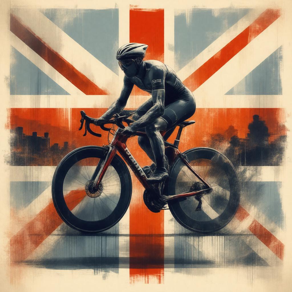 AI-created image of British Cycling