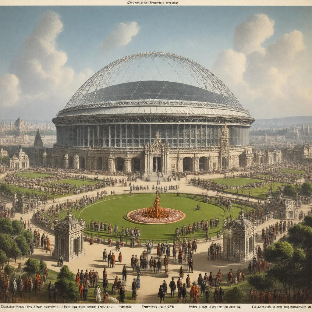 AI-created image of British Empire Exhibition