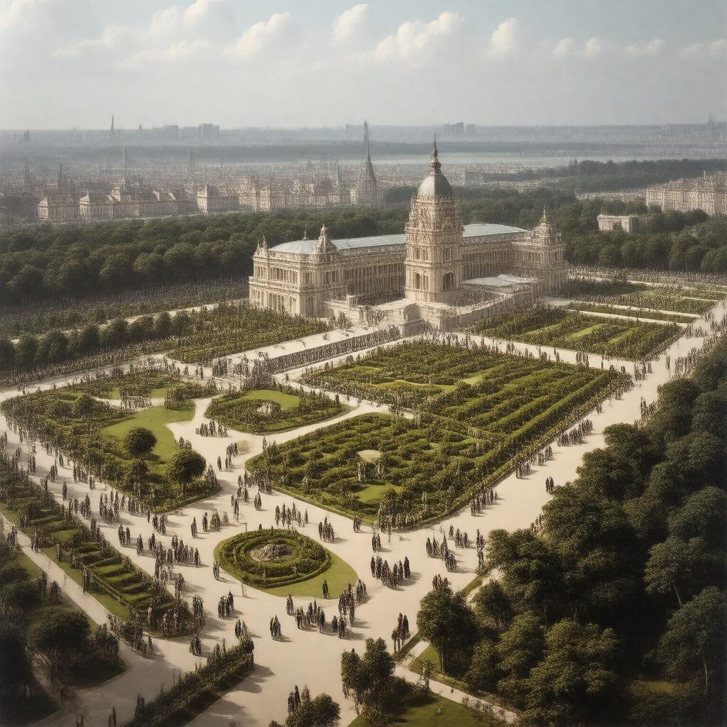 AI-created image of British Empire Exhibition 1924-1925