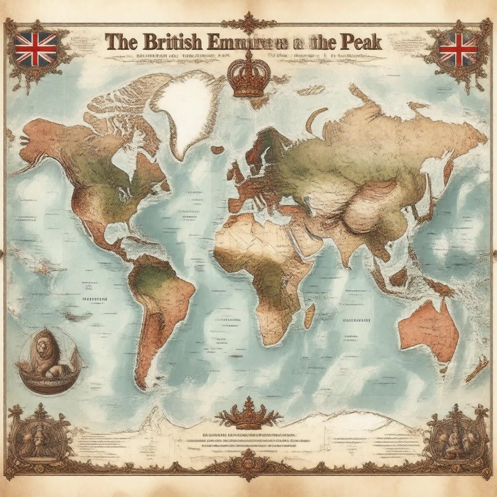 AI-created image of British Empire
