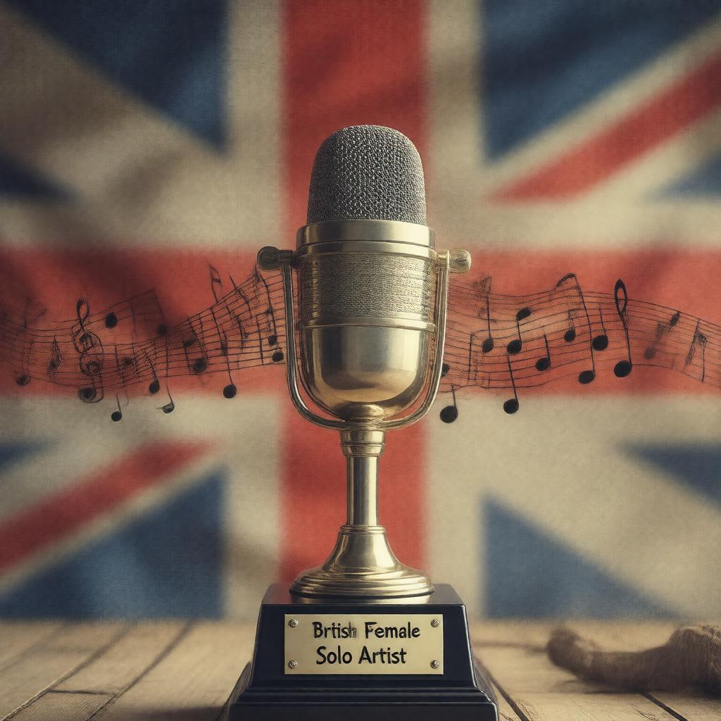 AI-created image of British Female Solo Artist
