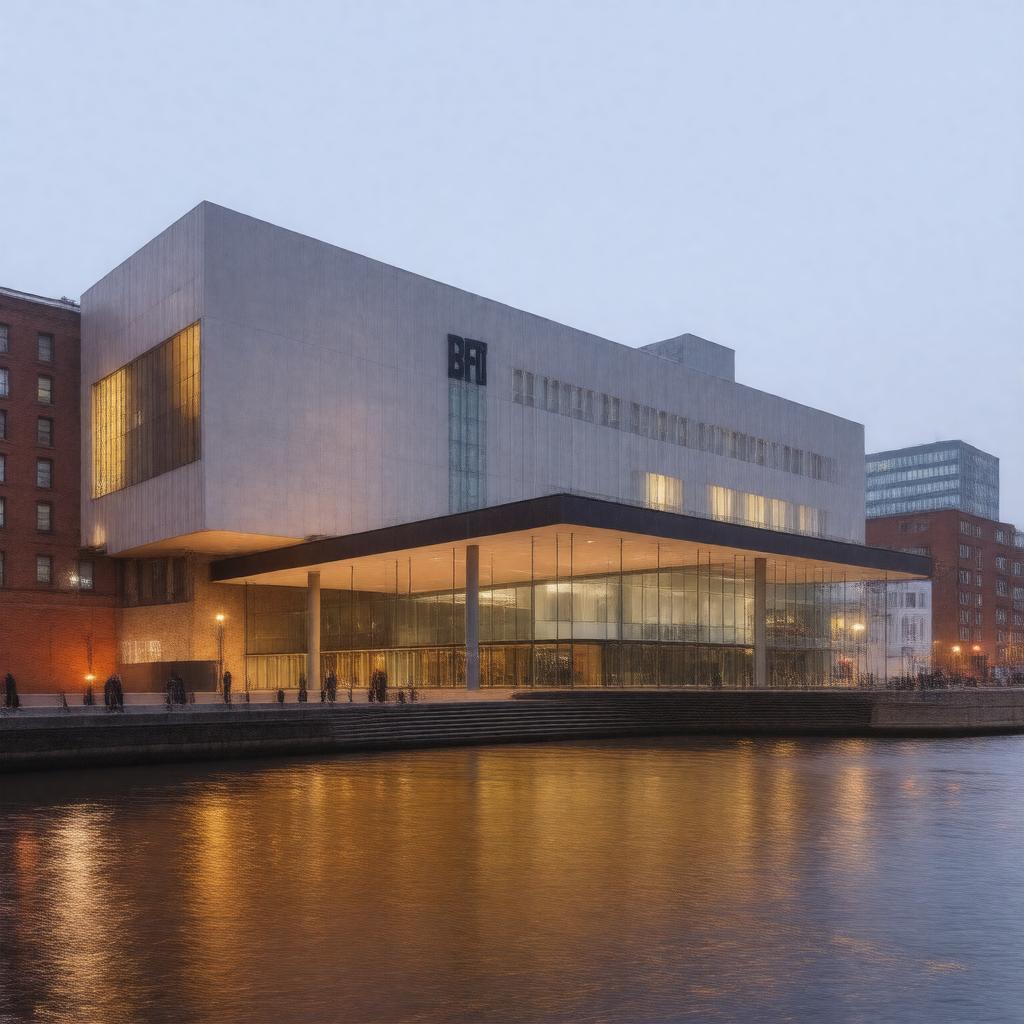 AI-created image of British Film Institute