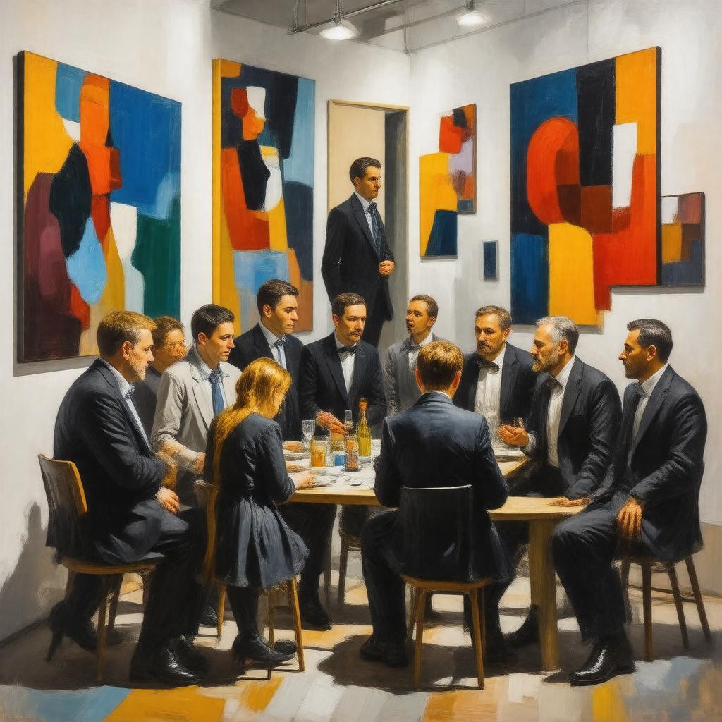 Click to view larger image AI-created image of British Group