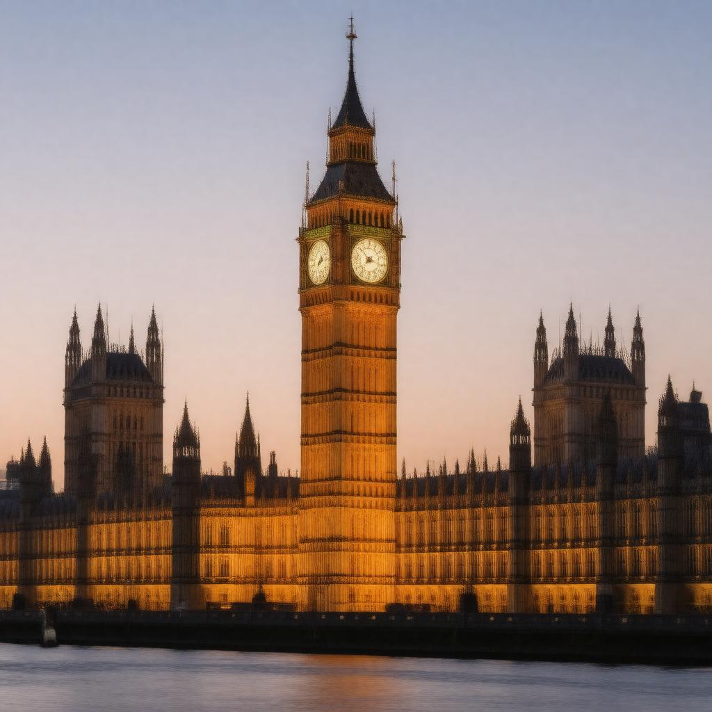 AI-created image of British Parliament