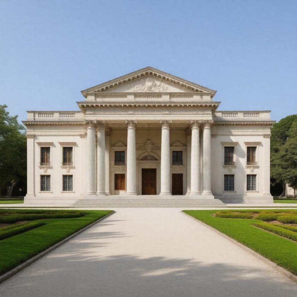 AI-created image of British Pavilion