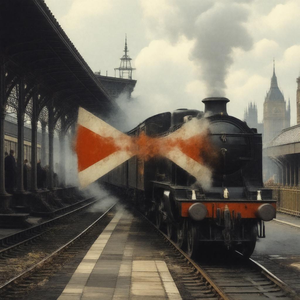 AI-created image of British Railways