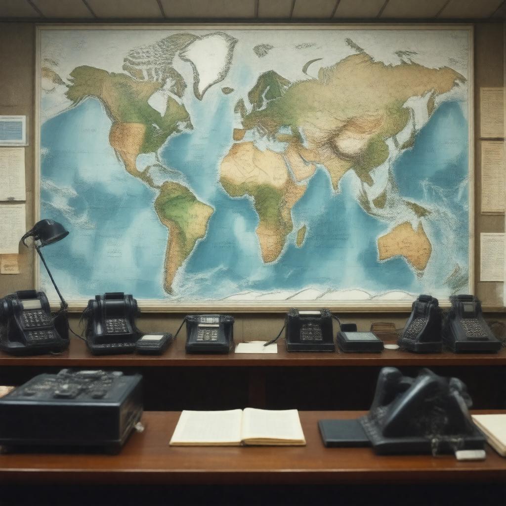 AI-created image of British Security Coordination