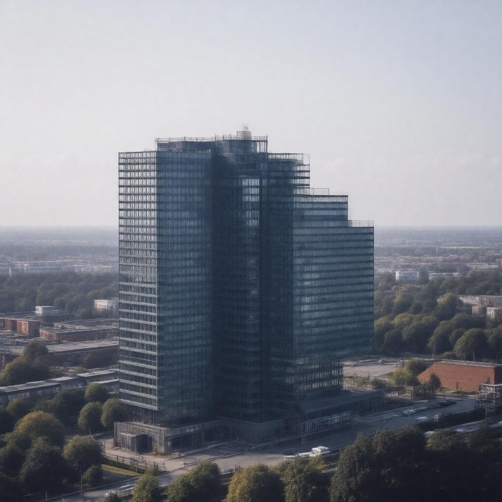 AI-created image of British Steel Corporation