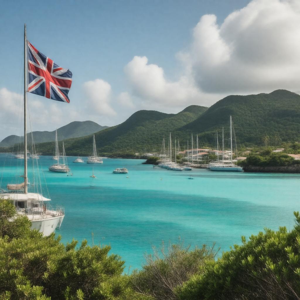 AI-created image of British Virgin Islands