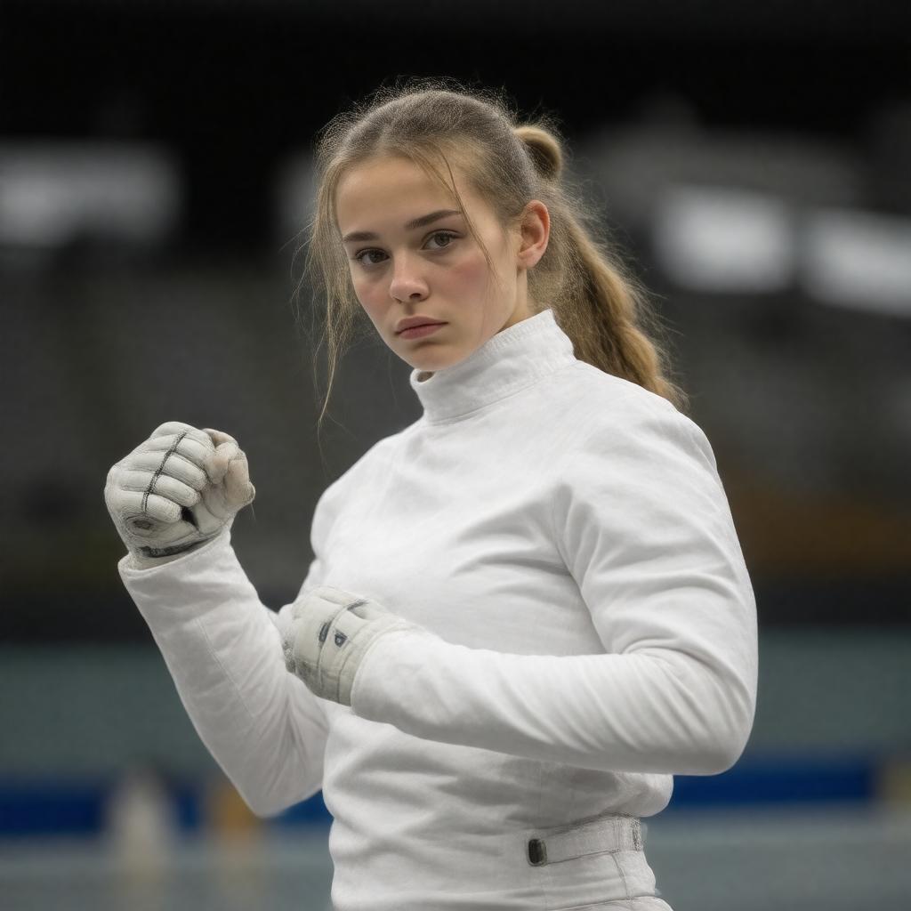 AI-created image of Britta Heidemann