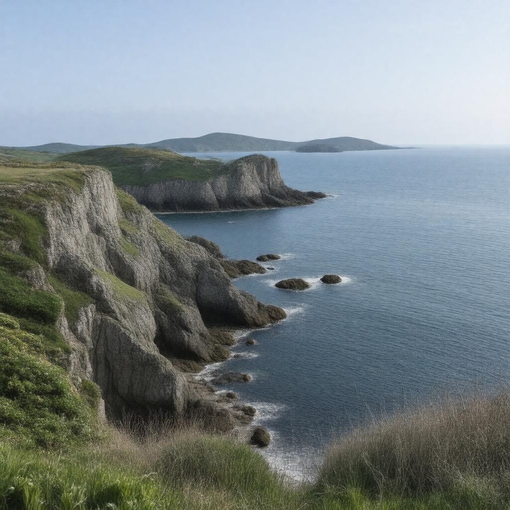 AI-created image of Brittany Peninsula
