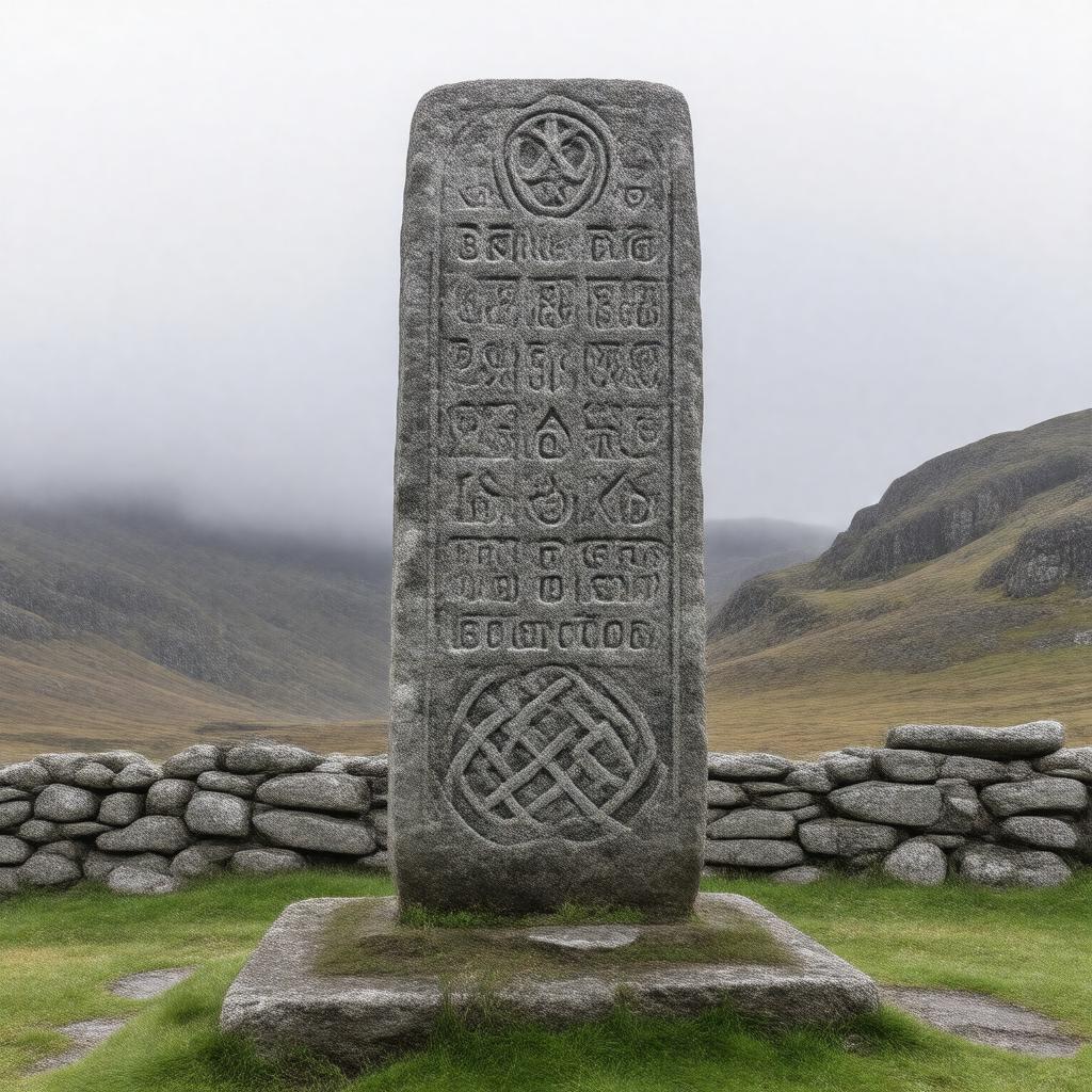 AI-created image of Brittonic