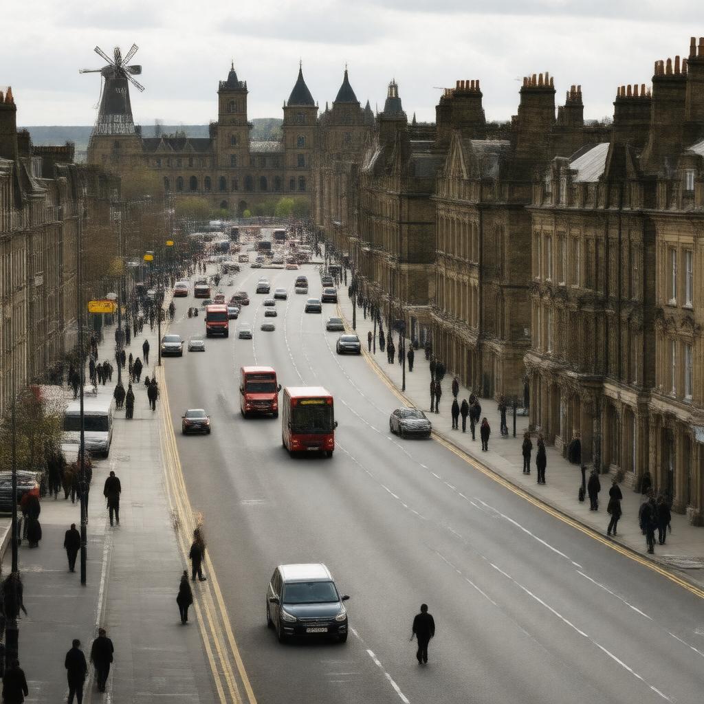 AI-created image of Brixton Hill