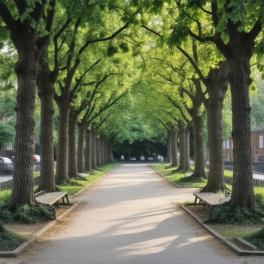 Click to view larger image AI-created image of Brixton Rush Common