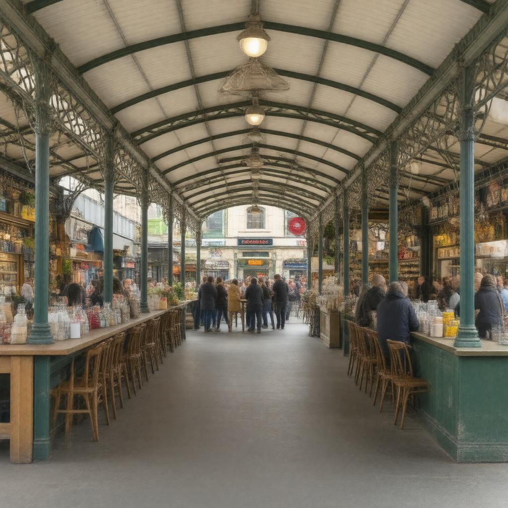 Click to view larger image AI-created image of Brixton Village