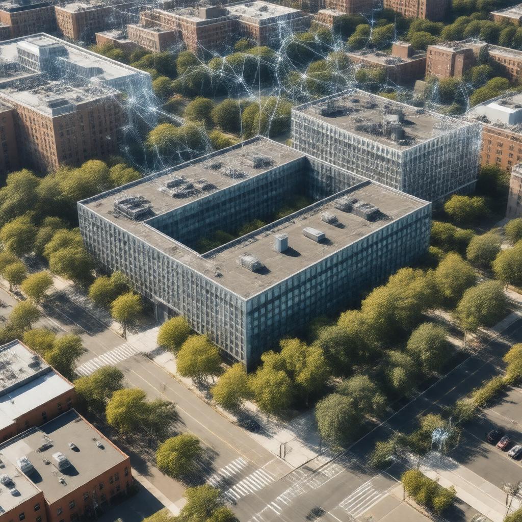 AI-created image of Broad Institute