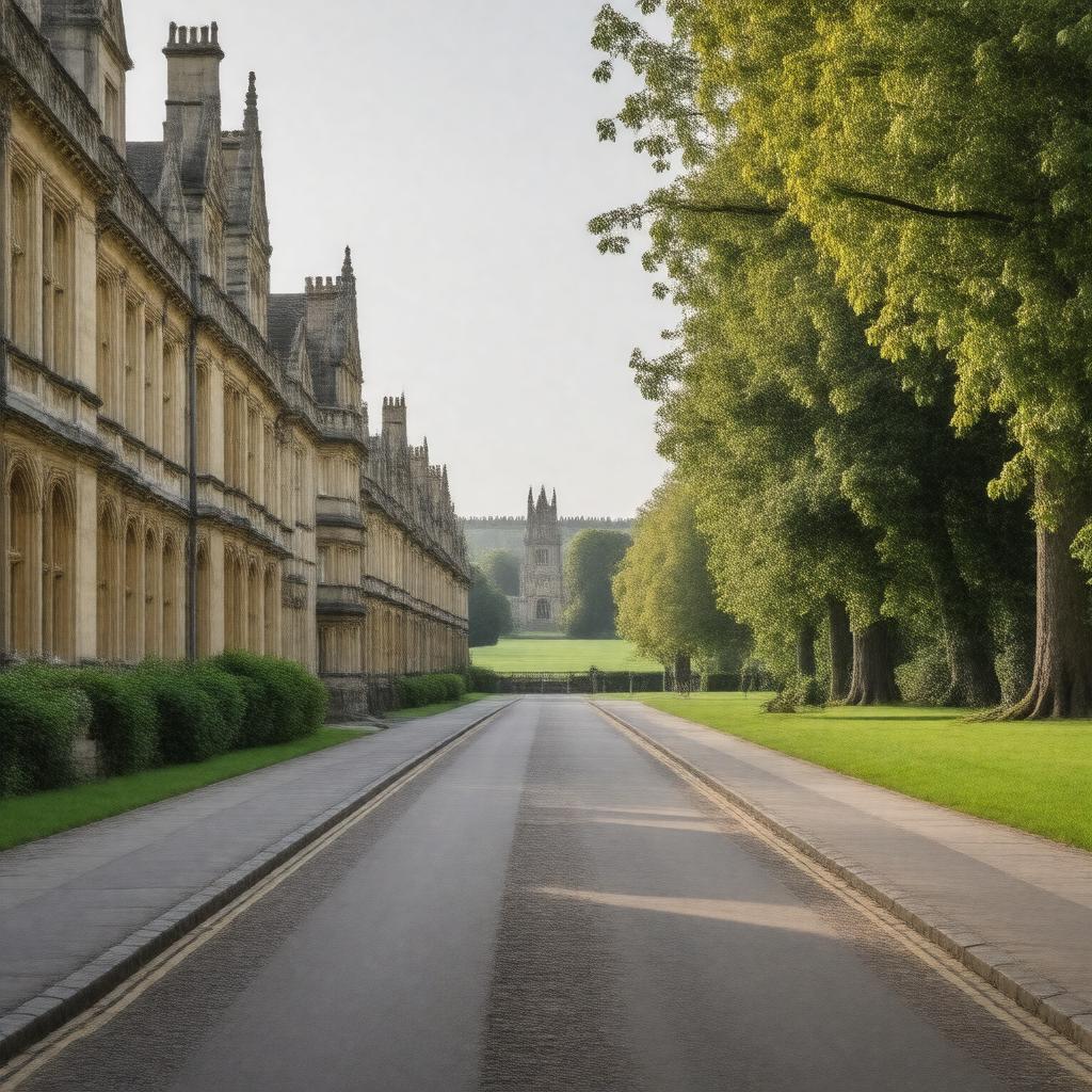 AI-created image of Broad Walk