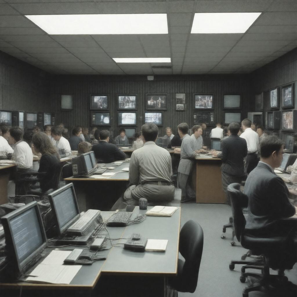 AI-created image of Broadcast News