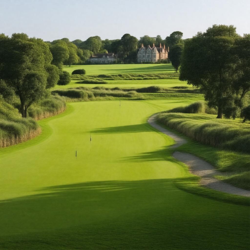 Click to view larger image AI-created image of Brocket Hall Golf Club