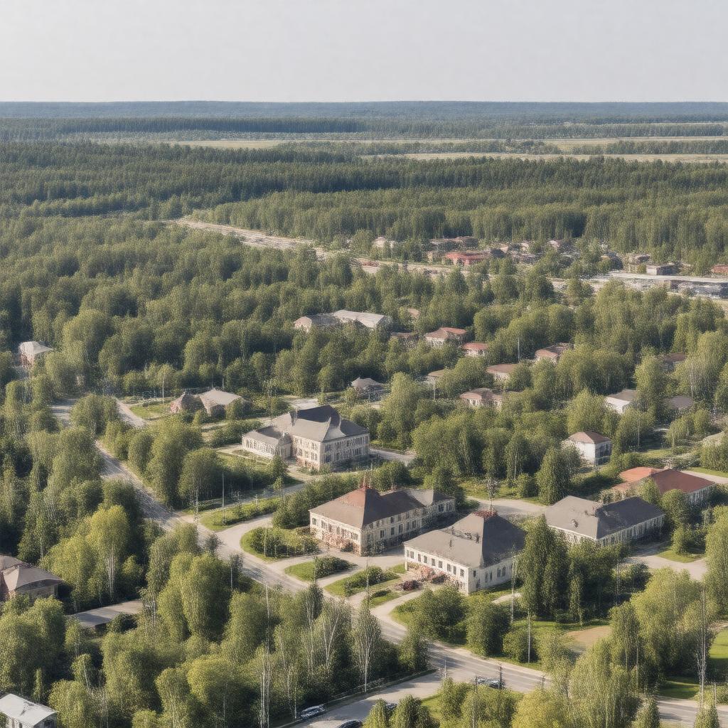 AI-created image of Brockton, Ontario